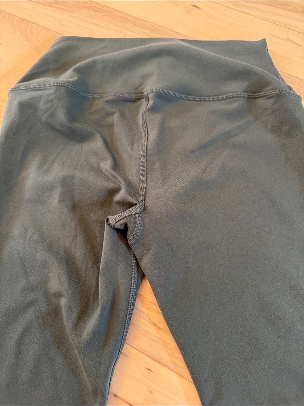 Alo Yoga Airlift High-Waist leggings-Gray-Green-S - Picture 3 of 7